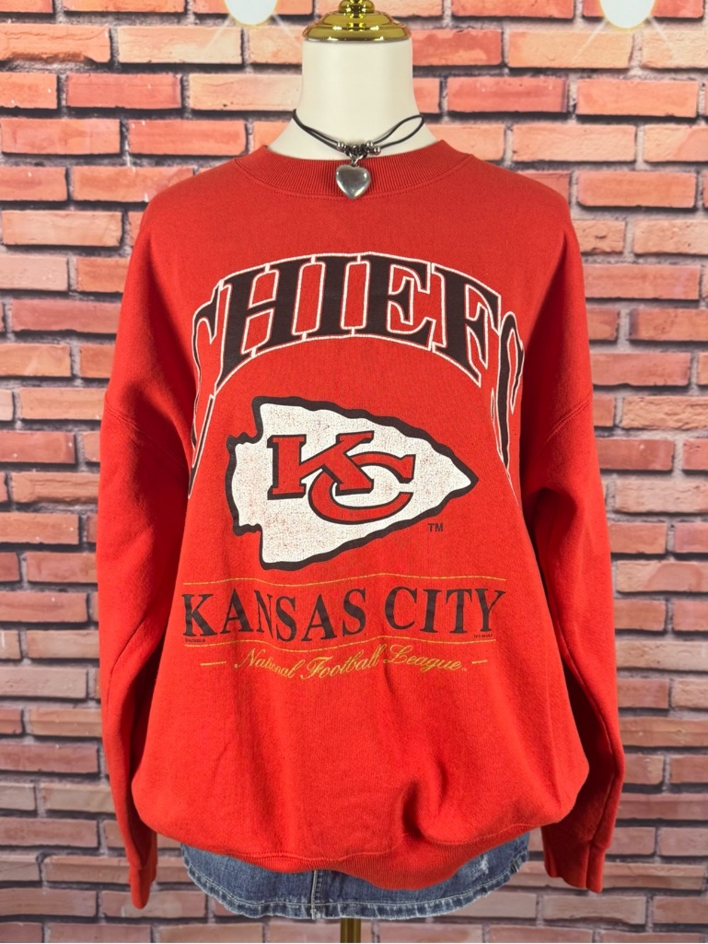 vintage chiefs crewneck